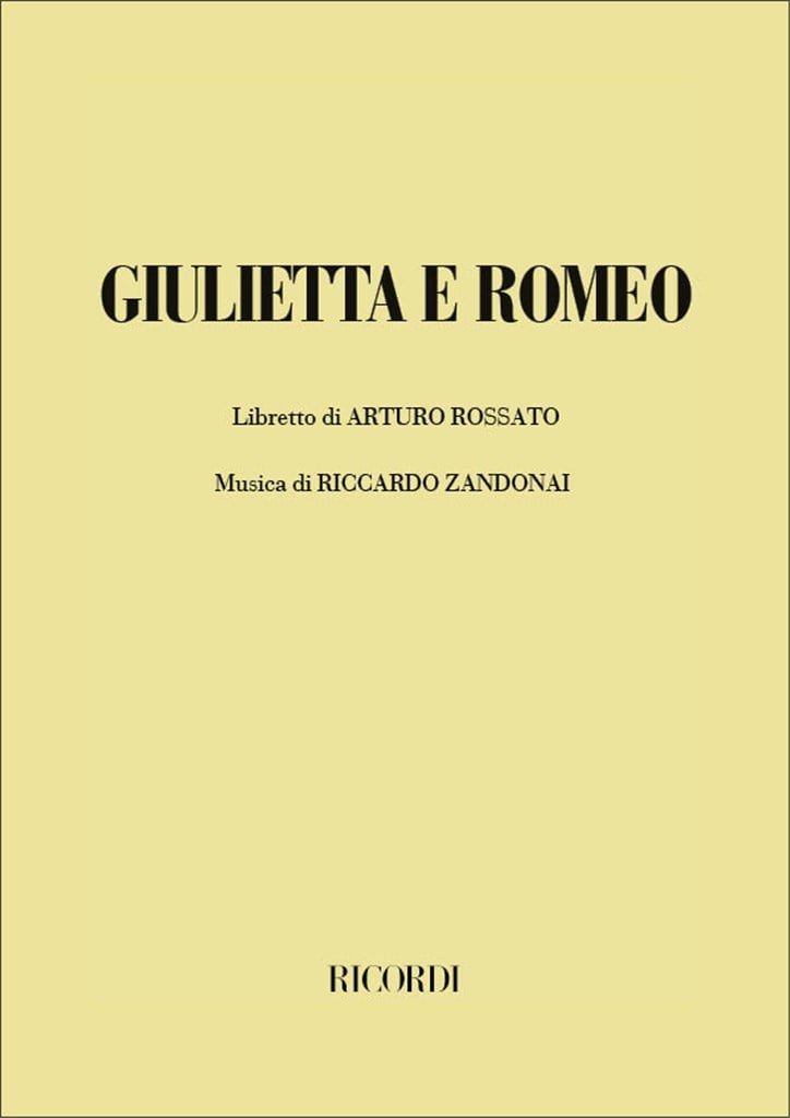 Giulietta E Romeo